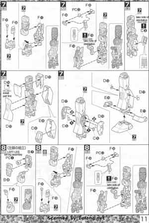 MG MSA-003 Nemo Color Guide and Construction Manual