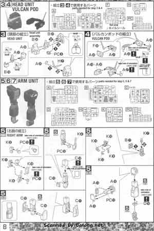 MG RX-178 Gundam Mk-II (Titans) ver 2.0 Construction Manual