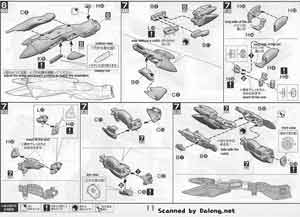 1/72 VF-27β Lucifer Valkyrie Normal Type Construction Manual