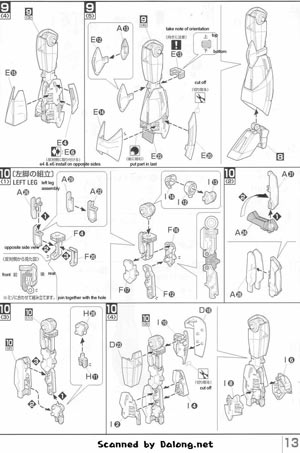 MG WD-M01 Turn A Gundam Construction Manual and Color Guide