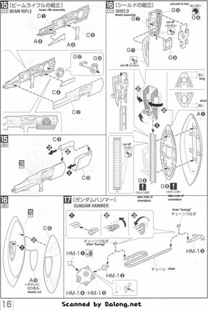 MG WD-M01 Turn A Gundam Construction Manual and Color Guide