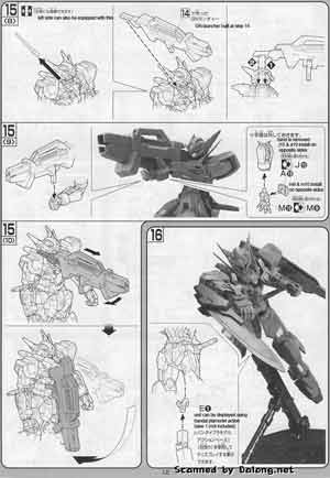 Bandai 1/100 GNY-001F Gundam Astraea Type F English Construction Manual