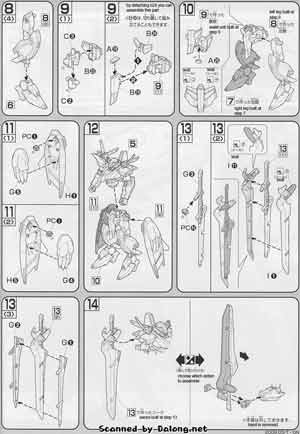 HG GNW-002 Gundam Throne Zwei Construction Manual and Color Guide