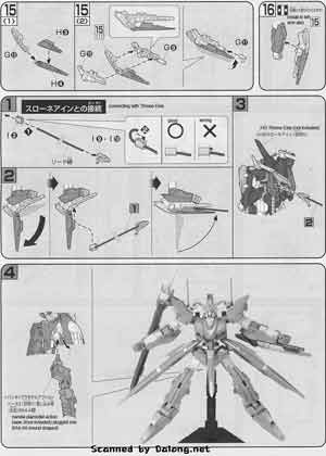 HG GNW-002 Gundam Throne Zwei Construction Manual and Color Guide