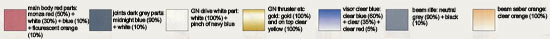Bandai High Grade HG GNX-704T/SP Ahead Smultron English Construction Manual and Color Guide