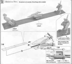 1/400 Gundam Collection Ptolemaios English Construction Manual