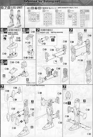 Master Grade GAT-105 Launcher/Sword Strike Gundam Construction Manual and Color Guide