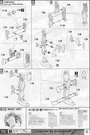 Master Grade GAT-105 Launcher/Sword Strike Gundam Construction Manual and Color Guide