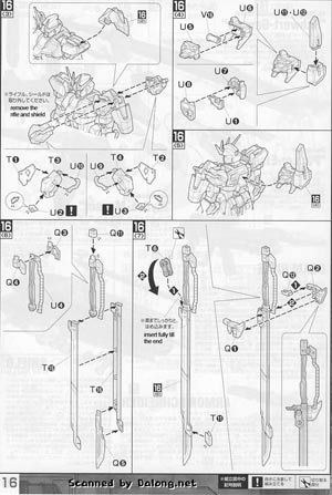 Master Grade GAT-105 Launcher/Sword Strike Gundam Construction Manual and Color Guide