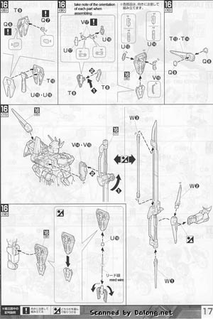 Master Grade GAT-105 Launcher/Sword Strike Gundam Construction Manual and Color Guide