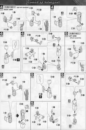 Bandai Master Grade ZGMF-X56S/β Sword Impulse Gundam Construction Manual and Color Guide