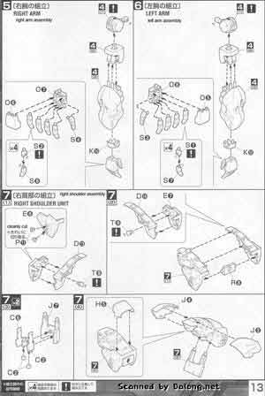 MG MSN-04S Sazabi Metallic Coating Ver Construction Manual and Color Guide