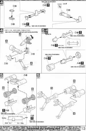 MG RB-79 Ball Shark Mouth English Construction Manual