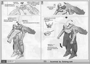 Bandai 1/72 VF-25F Super Messiah Valkyrie Alto Custom English Construction Manual