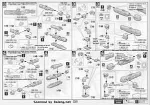 Bandai 1/72 RVF-25 Messiah Valkyrie Luca Angeloni Custom English Construction Manual