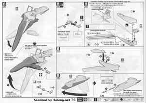 Bandai 1/72 RVF-25 Messiah Valkyrie Luca Angeloni Custom English Construction Manual