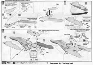 Bandai 1/72 RVF-25 Messiah Valkyrie Luca Angeloni Custom English Construction Manual