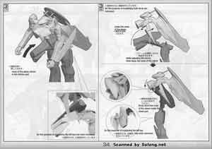 Bandai 1/72 RVF-25 Messiah Valkyrie Luca Angeloni Custom English Construction Manual