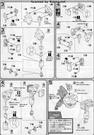 Bandai 1/100 LN-2GMF-X13A Nix Providence Gundam English Construction Manual and Color Guide