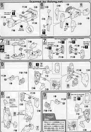 Bandai 1/100 LN-2GMF-X13A Nix Providence Gundam English Construction Manual and Color Guide
