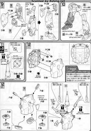 Bandai 1/100 LN-2GMF-X13A Nix Providence Gundam English Construction Manual and Color Guide