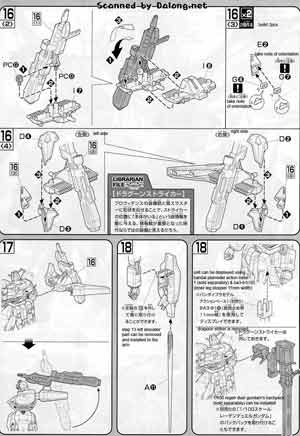 Bandai 1/100 LN-2GMF-X13A Nix Providence Gundam English Construction Manual and Color Guide
