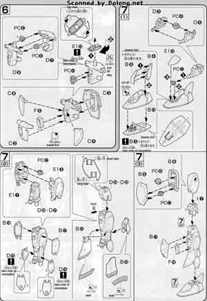 Bandai 1/100 LN-GAT-X207 Nebula Blitz Gundam English Construction Manual