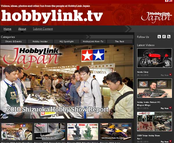HobbyLink Japan Launches HobbyLink TV
