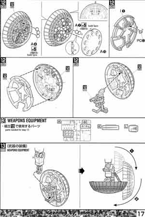 Bandai Master Grade MG YMS-15 Gyan English Construction Manual and Color Guide