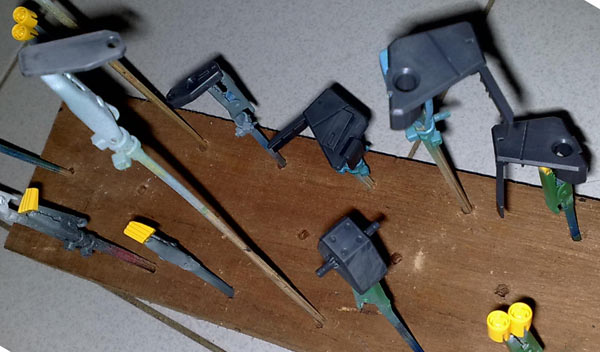 Bandai Non- Grade 1/100 GN-006 Cherudim Gundam Assembly Part I
