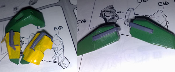 Bandai Non- Grade 1/100 GN-006 Cherudim Gundam Assembly Part I