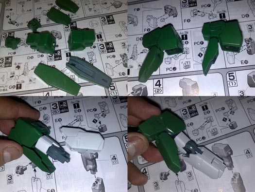 1/100 GN-006 Cherudim Gundam Assembly Part III