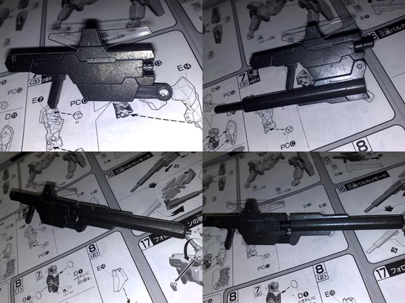 1/100 GN-006 Cherudim Gundam Assembly Part V