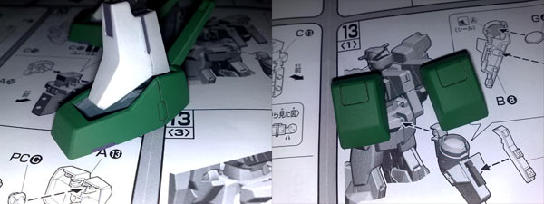 1/100 GN-006 Cherudim Gundam Assembly Part VIII