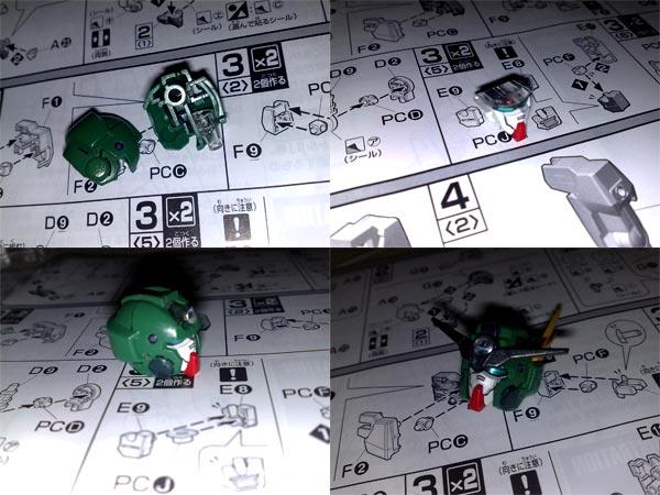 1/100 GN-006 Cherudim Gundam Assembly Part VI