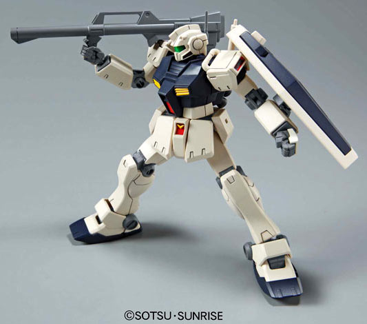 Bandai 1/144 High Grade HGUC RGM-79C GM Type C Mass Production English Construction Manual and Color Guide