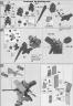 1/144 High Grade HGAW AMS-129 Geara Zulu Angelo Sauper ver English Construction Manual and Color Guide
