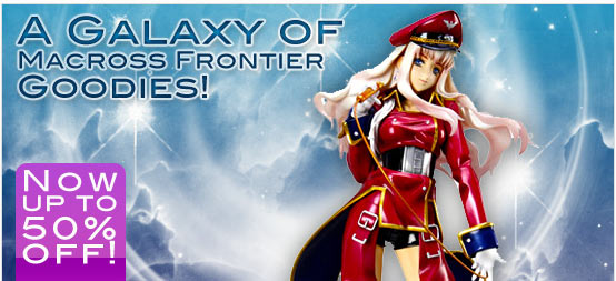 Macross Frontier Sale at HobbyLink Japan
