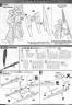 Bandai Maste Grade MG RGZ-95 ReZEL English Construction Manual and Color Guide