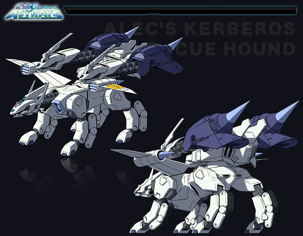 Bandai High Grade 1/144 HG Alec's Kerberos BuCUE Hound English Color Guide and Manual