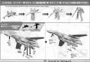Bandai 1/72 VF-25F Messiah Valkyrie Alto Saotome ver from Macross Frontier English Translation of Color Guide and Construction Manual