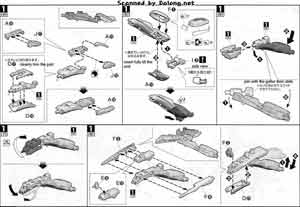 1/72 VF-25F Tornado Messiah Valkyrie English Construction Manual