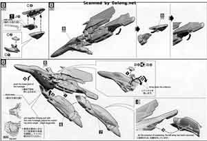 1/72 VF-25F Tornado Messiah Valkyrie English Construction Manual