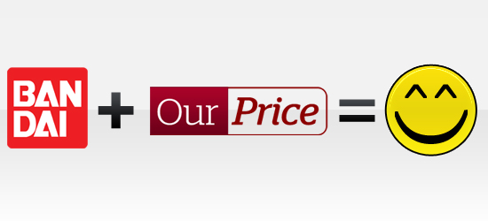 Bandai products added to Our Price System of HobbyLink Japan
