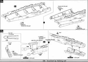 1/500 Space Battleship Yamato Color Guide and Manual