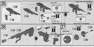 Bandai High Grade HG GPB-X78-30 Forever Gundam English Color Guide and Manual