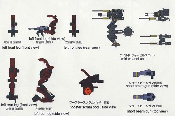1/72 HMM Gun Sniper Naomi Special w/ Wild Weasel Unit Color Guide