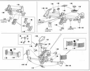 Kotobukiya 1/72 HMM Zoids Shield Liger English Color Guide & Manual