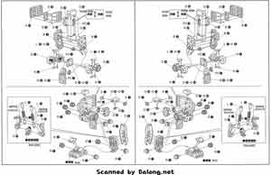 Kotobukiya 1/72 HMM Zoids Shield Liger English Color Guide & Manual