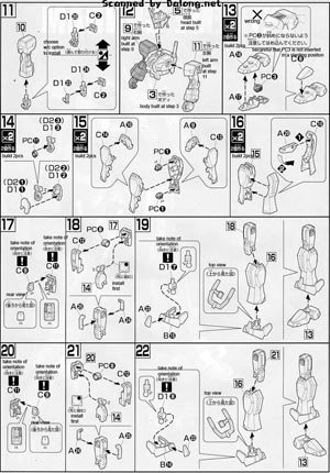 1/144 HG Extreme Gundam English Color Guide & Manual